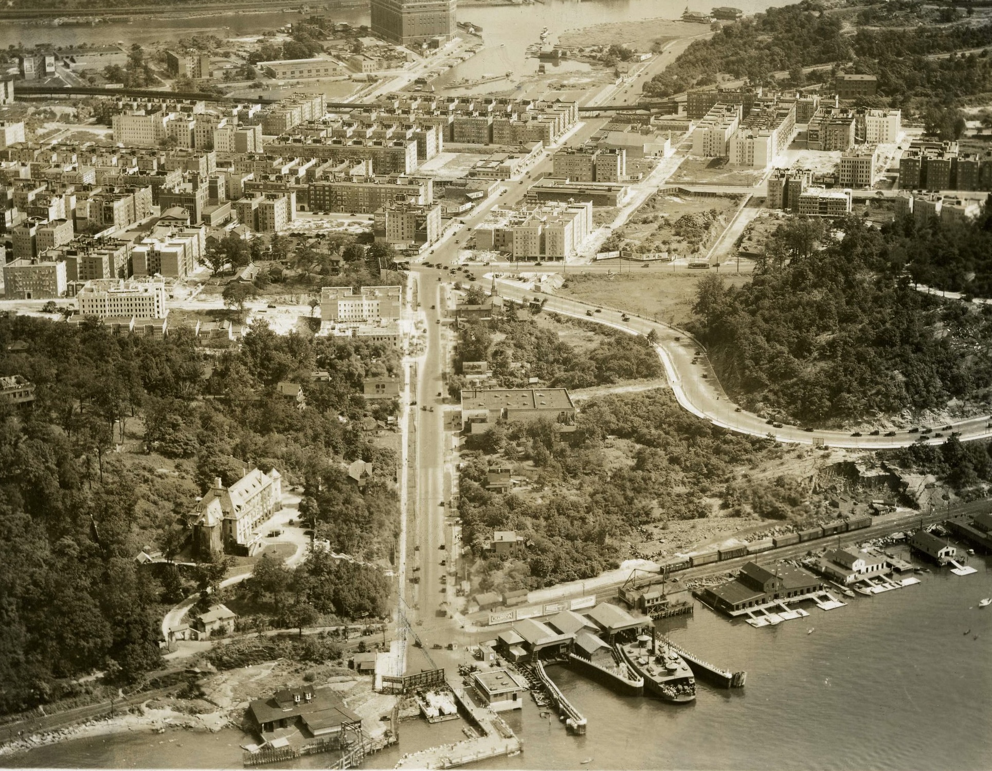 A Look Back in Time: Fort Tryon Park and Inwood Hill Park in 1927